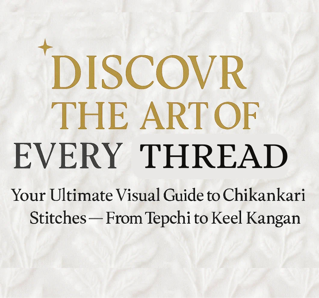 Chikankari Stitches You Should Know: A Visual Guide to Tepchi, Phanda, Keel & More