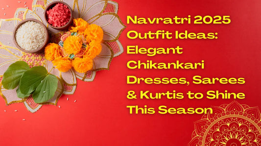 Navratri 2025 Outfit Ideas: Elegant Chikankari Dresses, Sarees & Kurtis to Shine This Season