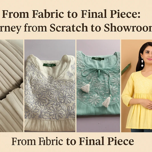 From Fabric to Final Piece: Journey from Scatch to Showroom